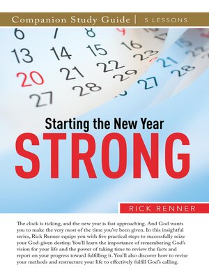cover image of Starting the New Year Strong Study Guide